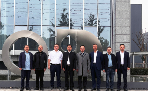 中國建材研究院、華鎣市副市長孟欣率玄武巖專家組一行赴源單科技調研指導
